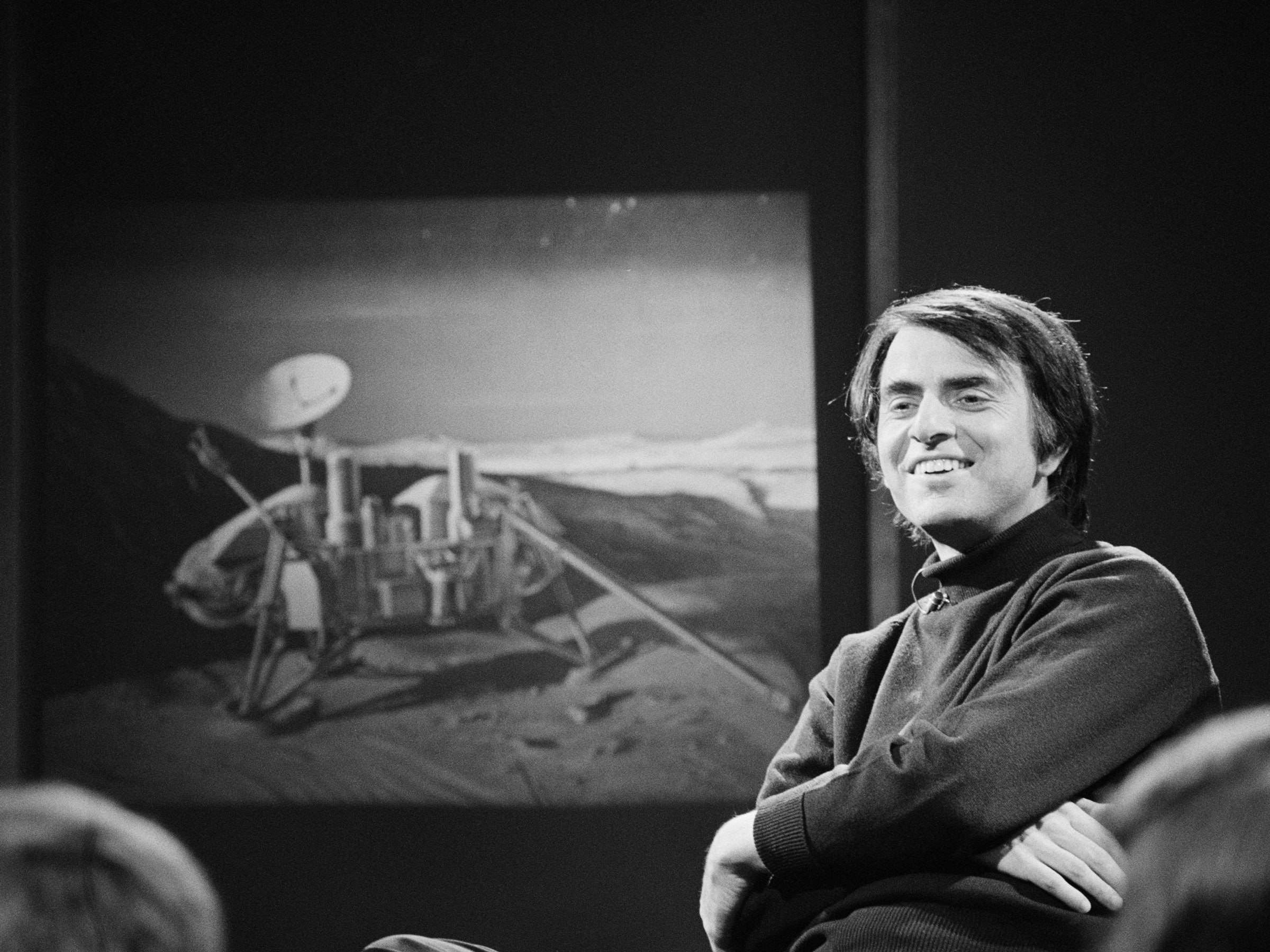 Carl Sagan was a pothead.